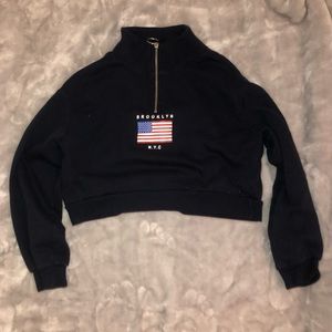 Cute cropped sweatshirt!